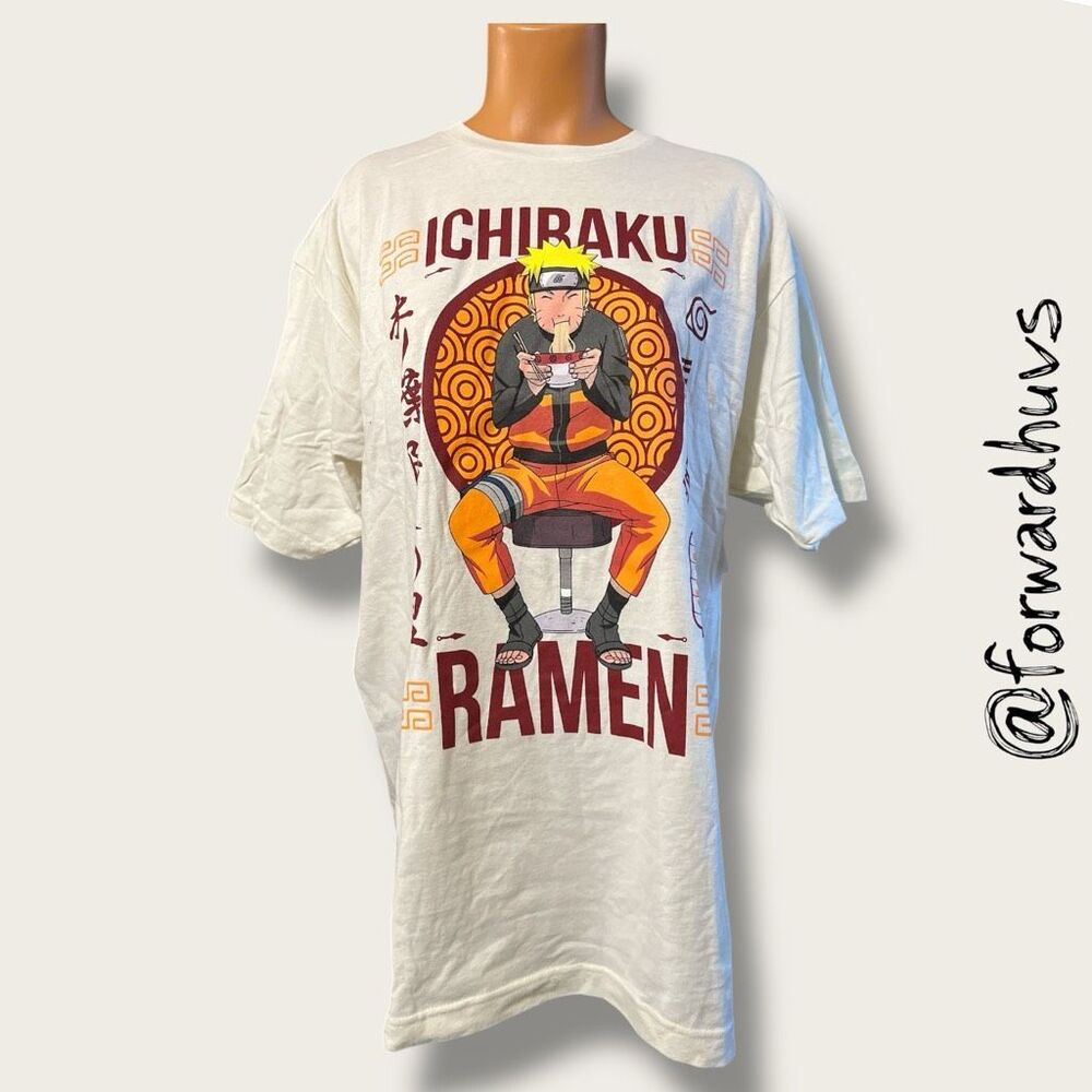 Naruto Ichiraku Ramen Graphic Tee Size Large